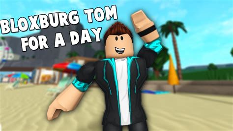 Tom bloxburg. Regular Icon. This is the normal icon used for Welcome to Bloxburg. This icon depicts Tom, the guide of Bloxburg, waving at the player over a blurred image of the game's map with the text 'Welcome to Bloxburg' visible at the bottom. The differences from the Regular game icon is that: Tom is a GFX, and is wearing different summer-themed clothing. 