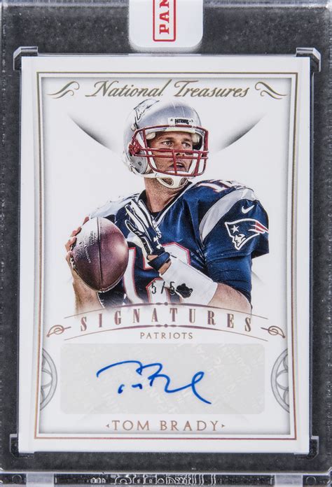 In June 2021, another Tom Brady rookie card sold for a staggering $3.107 million at the Lelands Mid-Spring Classic Auction—the highest price for a football card at a public auction. The 2000 Playoff Contenders Championship Rookie Ticket #144 Tom Brady Rookie Autograph card was nicknamed "The Most Important Football Card in the …