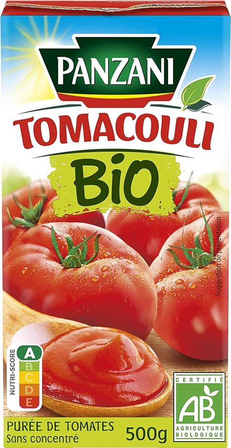 Tomacouli Bio - PANZANI - Coulis de Tomates Bio