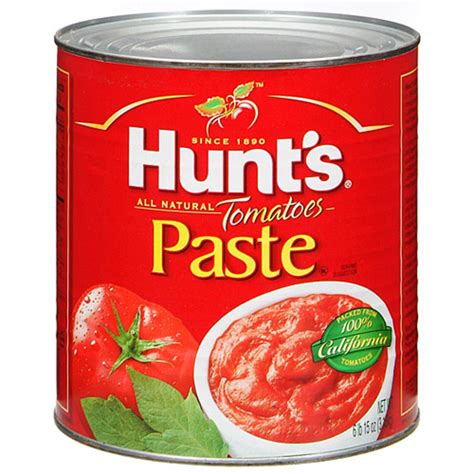 Tomato paste can. Recommended. Tomato paste generally comes in a can or a tube, and which one you use might depend on what you're making at home and how much of the … 