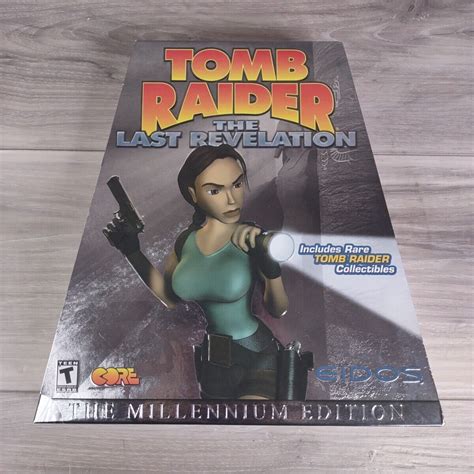 Tomb Raider: The Last Revelation Trapezoid Big Box Millennium …