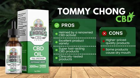 Tommy Chong CBD Review [2024]: Is It Legit? HONEST Customer Feedback, Pros & Cons