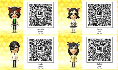 Tomodachi life import wear qr codes. Import Wear is a location in Tomodachi Life. The player can purchase clothing received through StreetPass and SpotPass. However, note that Import Wear is the only place to buy the exporting clothes from the player's or other player's islands. There are a total of 24 SpotPass items, each given. Jun 20, 2014 Your Miis can … 