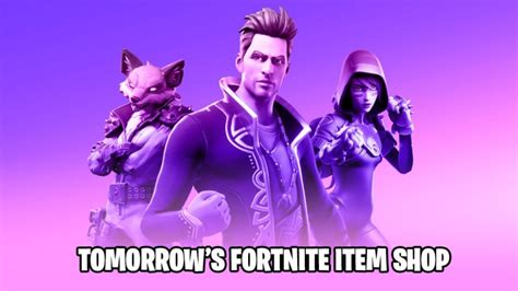 Check out our predictions for tomorrow's Fortnite Item Shop Epic Games released two fresh skins, Errant and Glitch, on Friday, November 25. They look amazing and allow players to customize them.. 