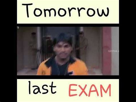 Tomorrow Exams Status