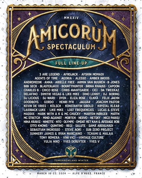 Tomorrowland 2024 Lineup Livestream Tickets