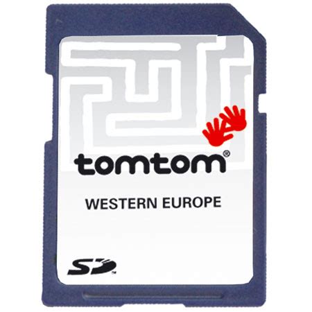 Tomtom sd card maps.  Click the 