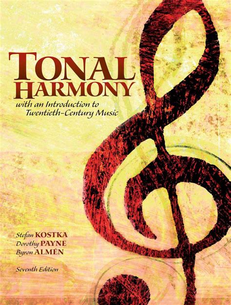 Jun 6, 2019 · Tonal harmony is one of the central organiz