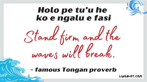 Tongan proverbs and meanings. .  This source is a collection of 633 Tonga...