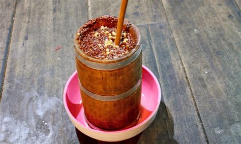 Tongba drink taste. .  ...