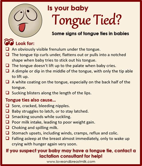 Tongue Tie and Breastfeeding - Love and Breast Milk