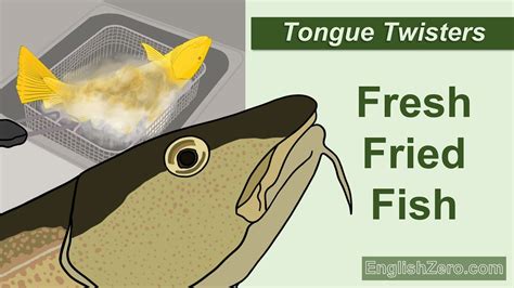 Tongue twister Fresh Fried Fish - YouTube