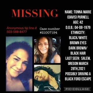 Tonna purnell found. &rdquo; Aug 22, 2023 · Jayda Denean Bailey and Gustavo Ochoa-V...