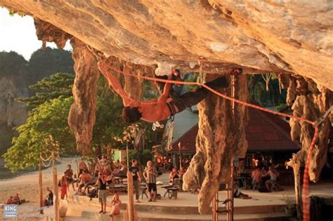 Tonsai climbing hostel.  Railay & Tonsai offer two of the most beautifu...