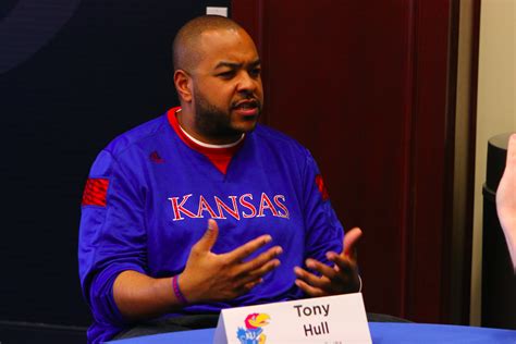 Tony Hull is in his fourth season on the Kansas coach