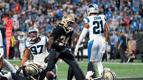 As for the rest of New Orleans' backfield, Alvin Kamara has one 