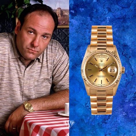 Tony soprano rolex. May 31, 2023 · The Rewind. Being Tony Soprano would, for the most part, totally suck. You’d live in constant fear of getting arrested; nearly every time you spoke, you’d be SCREAMING YOUR FUCKING HEAD OFF ... 