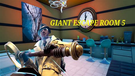 1D. 1W. 1M. ALL. Come play GIANT ESCAPE ROOM 8 by tonydjytb in Fortnite Creative. Enter the map code 5542-6534-0085 and start playing now!