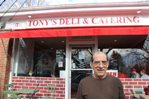 Tonys deli. Order ready-made or frozen Italian dishes from Tony's, a family-owned restaurant in New Jersey. Choose from arancini, calzone, pizza, salads, pasta, ravioli, and more. 