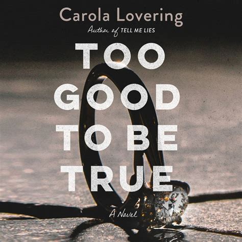 Too good to be true. Things To Know About Too good to be true. 