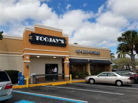 Find Toojay's Gourmet Deli at 555 21st St, Vero Beach, FL 32960: Discover the latest Toojay's Gourmet Deli menu and store information. ... Vero Beach, FL 32960. Toojay's Gourmet Deli Menu > (772) 569-6070. Get Directions > 555 21st St, Vero Beach, Florida 32960. 4.9 based on 87 votes. Hours.. 