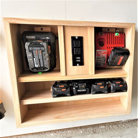 Tool Battery Charging Station - Etsy