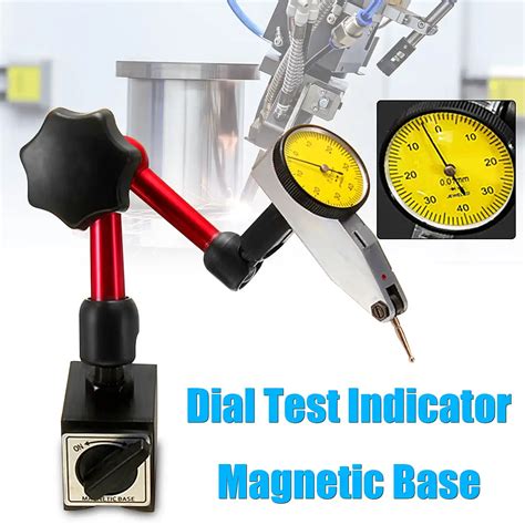 Tool Magnetic Base Holder 330mm Length Da.10mm Dial Test Indicator …