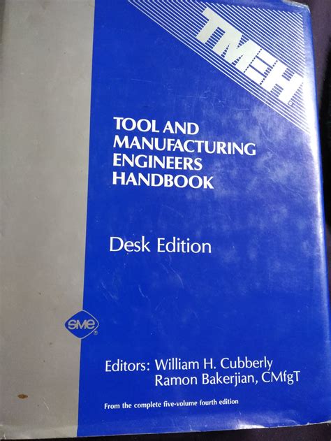 Tool and manufacturing engineers handbook desk edition. - 96 mitsubishi eclipse manuale di riparazione motore 420a.
