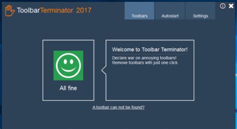 ToolbarTerminator for Windows