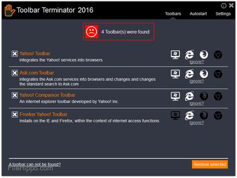 ToolbarTerminator for Windows