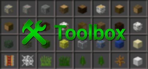 Toolbox Mod Minecraft Pe Mods Addons