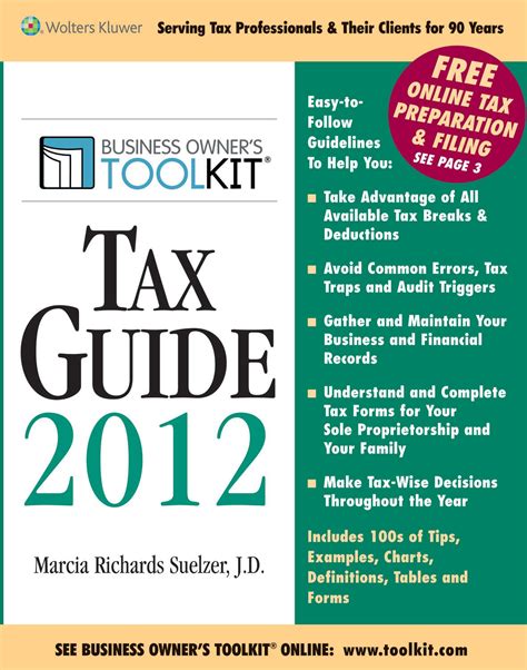 Toolkit tax guide 2010 business owner s toolkit series. - Free download ford telstar repair manual.