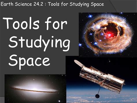 Tools For Studying Space Answers