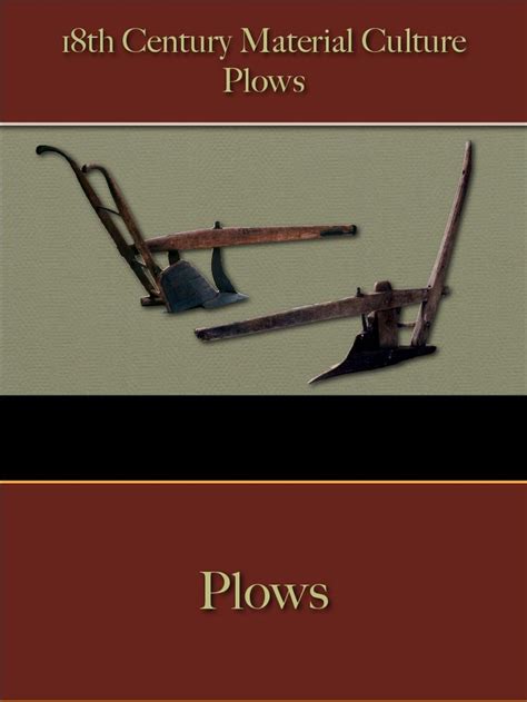 Tools Plows