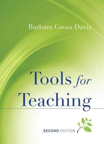 Read Tools For Teaching By Barbara Gross Davis