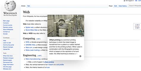 Tooltip Wikipedia