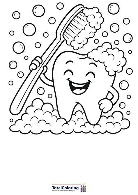 Tooth Coloring Shee
