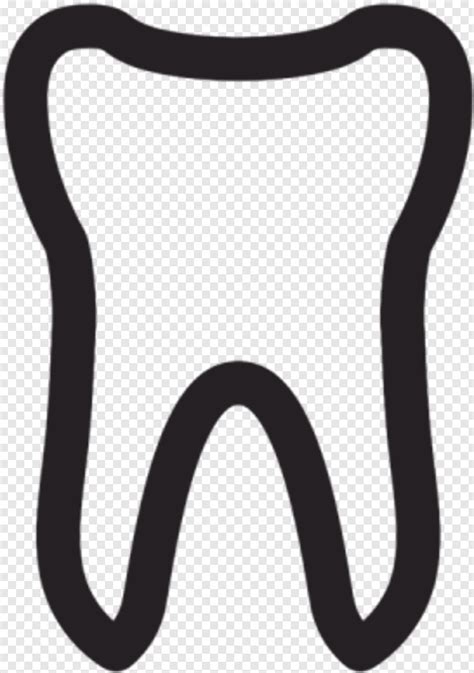 Tooth Outline Free Icon Library