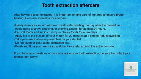 Tooth extraction aftercare.  English-speaking dentists.  Tooth extraction r...