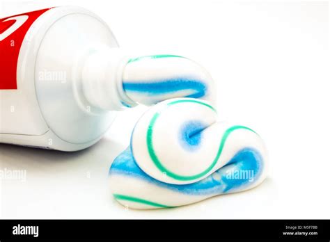 Toothpaste tube oozing hi-res stock photography and images