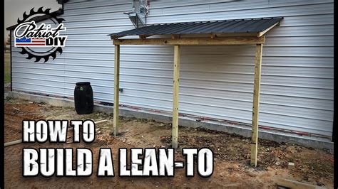 Top 10+ How To Build A Lean To