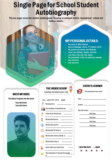 Top 10 Autobiography Templates to Portray Your Learnings and ...