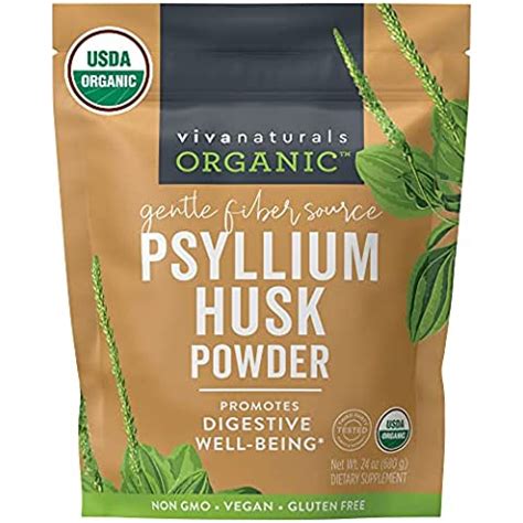 Top 10 Best Organic Psyllium Nutritional Supplement