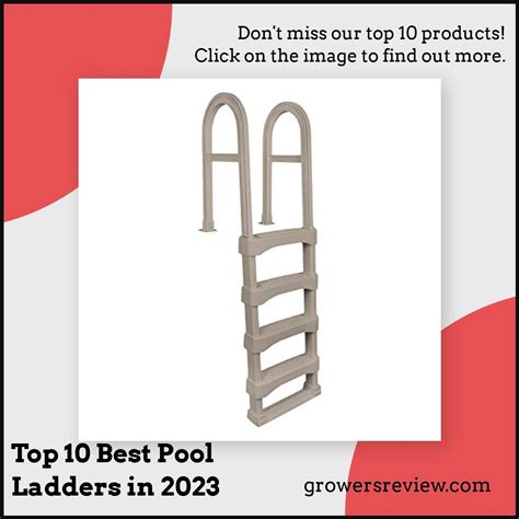 Top 10 Best Pool Ladders Steps Top Picks 2024 Reviews