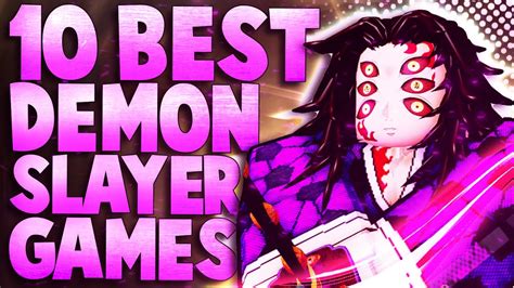 Top 10 Best Roblox Demon Slayer games to play in 2021 YouTube