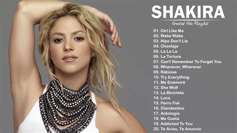 Top 10 Best Shakira Songs - TheTopTens