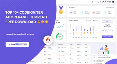 Top 10+Codeigniter Admin Panel Template Free Download ThemeSelection