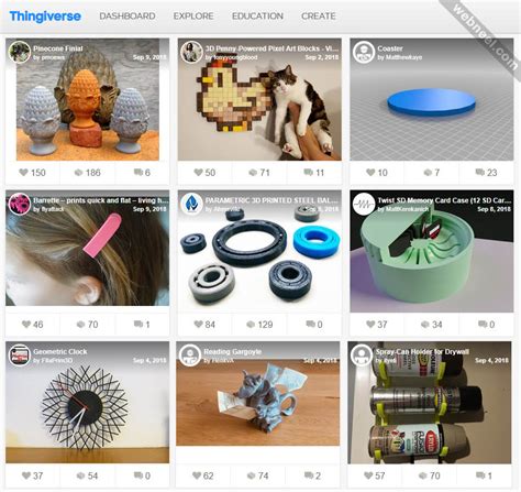 Top 10 Free 3d Printer Model Websites Download Free Printable Models