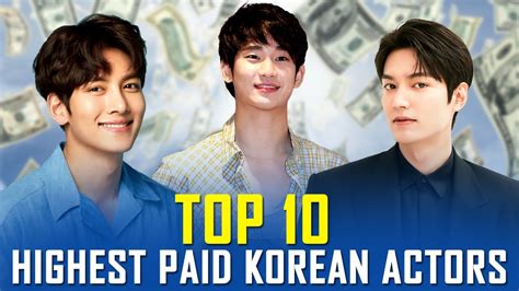 Top 10 Highest Paid Korean Actors 2024 - YouTube