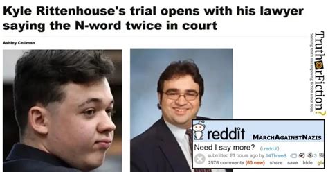 Top 10 Rittenhouse Lawyer N-word Answers Honor Lawyer